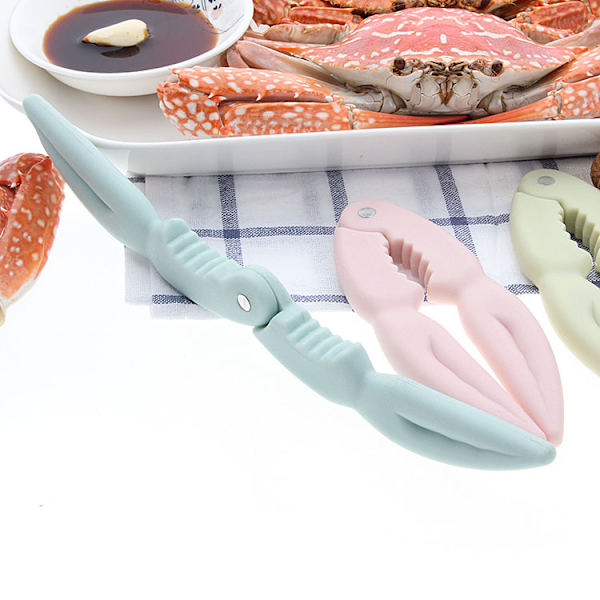 Seafood Tang, Krabbe Tang, Seafood Værktøj, Multifunktionelt Seafood Værktøj, Plastik Krabbe Tang, Krabbe Tang til Seafood Værktøj 3 Styk
