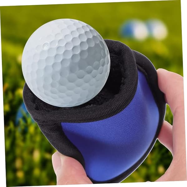 Set med 4 golfbollrengöringsfickor