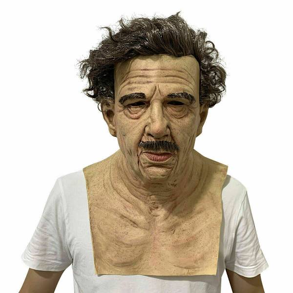 Min Gamle Man Rolig Mask Super Mjuk Vuxen