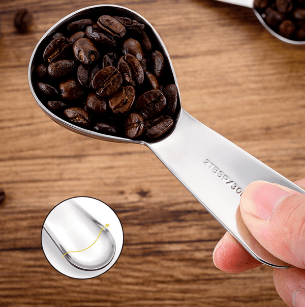 Kaffe Skopa Matsked De Bästa Rostfria Mätsskedar för Kaffe