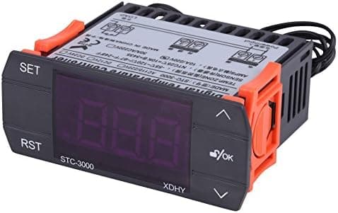 AC110V-220V Mini Termostat Digital Berøring Temperaturregulator med Sensor