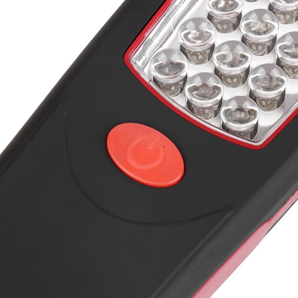 Fleksibel 24 LED-lys med magnetisk bakside