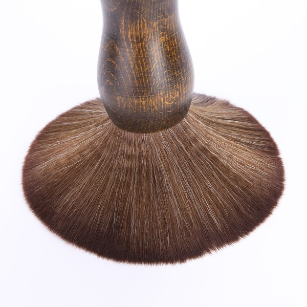 Halsbürste, große Nackenpinsel Friseurbürste aus fortschrittlichem Holz, Ha