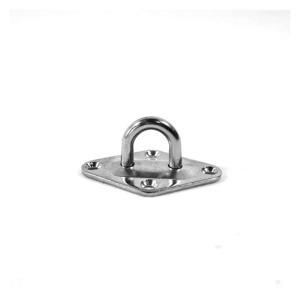 Rostfritt stålsadel På Platinum Diamond 36x59mm (5-pack, M5)