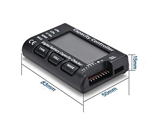 Digital Batterikapasitet Checker Controller Tester Balancer