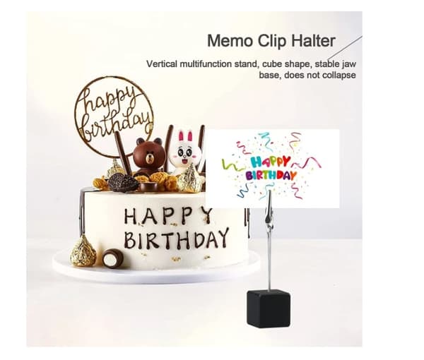 10 memo clips sort 11,7CM