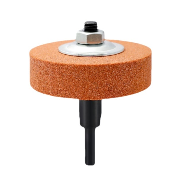 Slipehjul elektrisk borekonverteringshode for poleringsmaskin，oransje