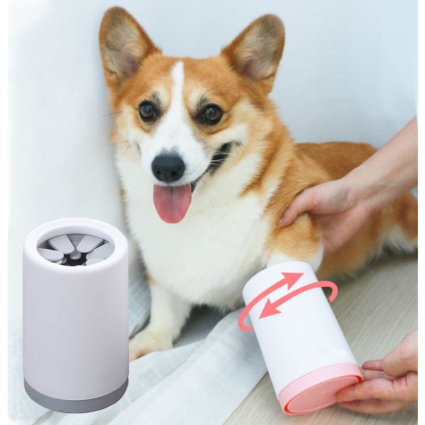 Dog Paw Cleaner - Portable Dog Paw Cleaner Foot Wash Cup för små och medelstora