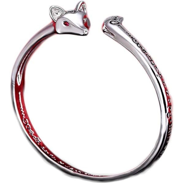 Ræv Armbånd Rune Symbol Dyr Justerbar Armbånd Søde Elskelige Ræv