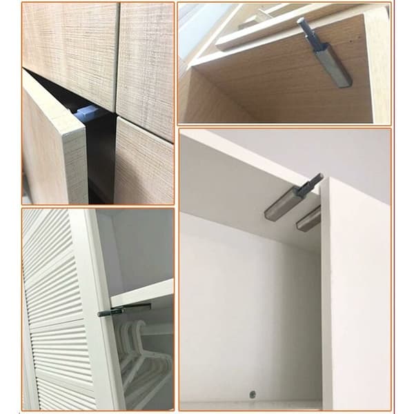 Buffer Hinge Latch Push to Open Latches for Kitchen Cabinet Furniture Hinge