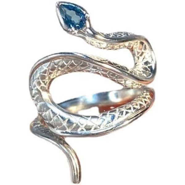 Snake Ring Fashion Herre Light Luxury Open Justerbar Ring