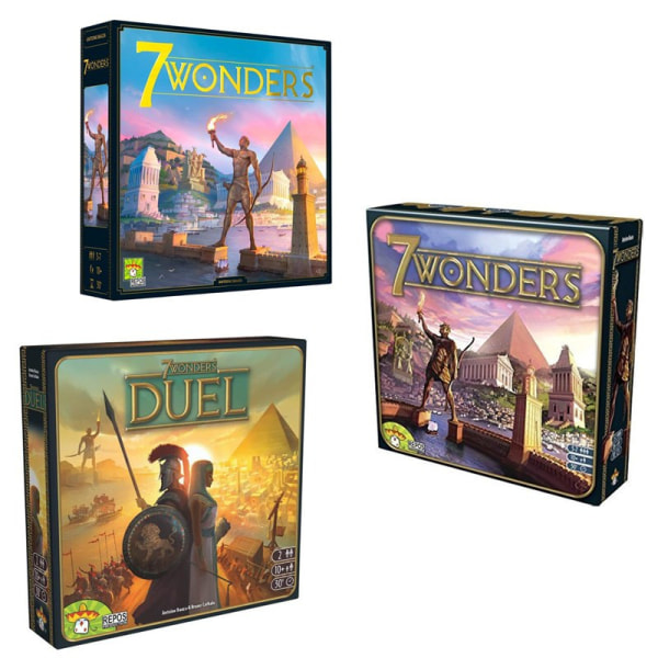 7 Wonders brädspelsbasspel (ny utgåva) | Familjebrädspel