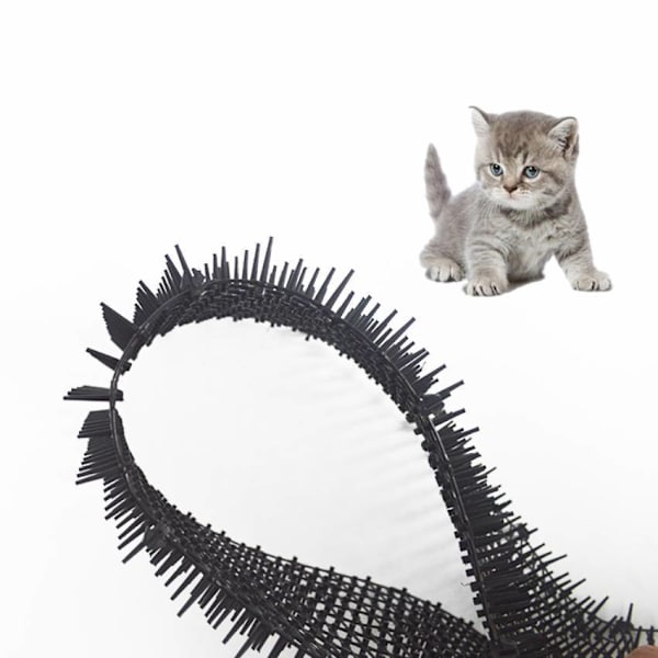 Anti-cat Pet Balcony Garden Mat Plant Flower Protection Plastic Prickly Pad