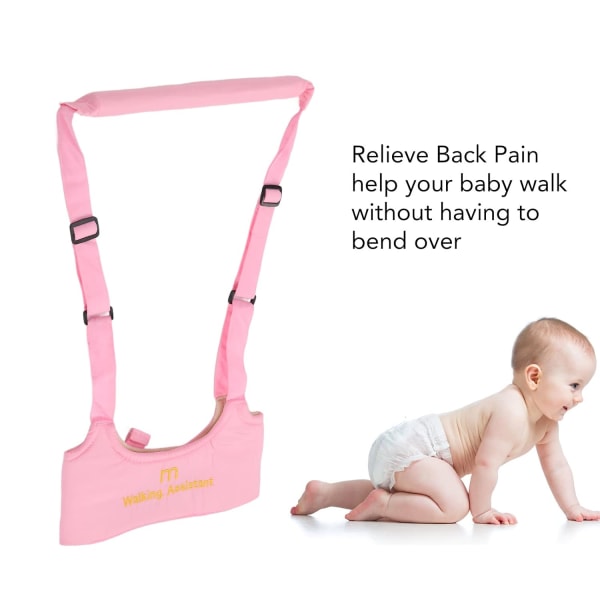 Baby Walking Harness, Adjustable Comfortable Breathable Anti Lost Baby Girl