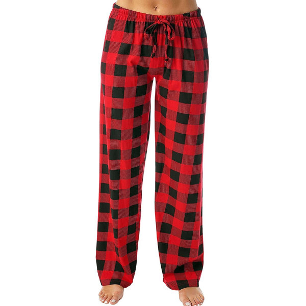 Dame Pyjamas Bukser Nattøj Buffalo Plaid Pyjamas XL