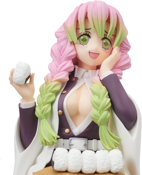 Mitsuri Kanroji Actionfigur Spøkelsesdreperfigur Spis Riskuler