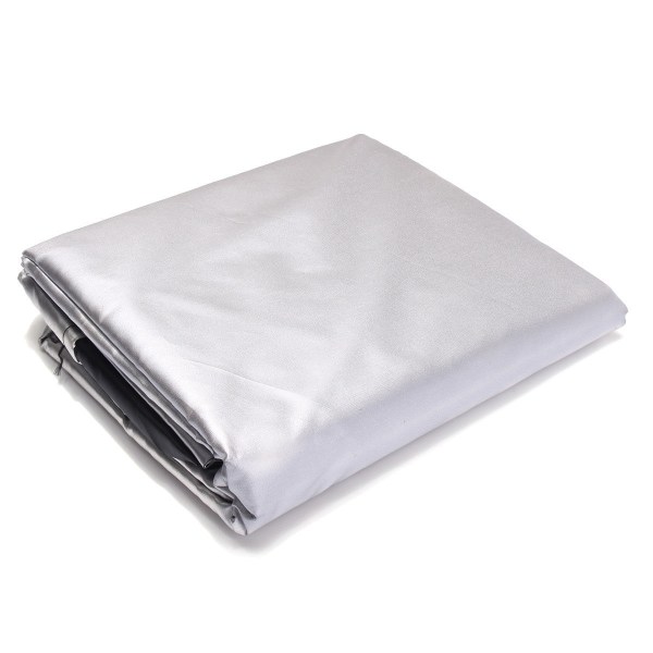 Kommersiell Oxford Cloth Multi-Purpose vanntett presenning, 200*200*30 cm, sølv