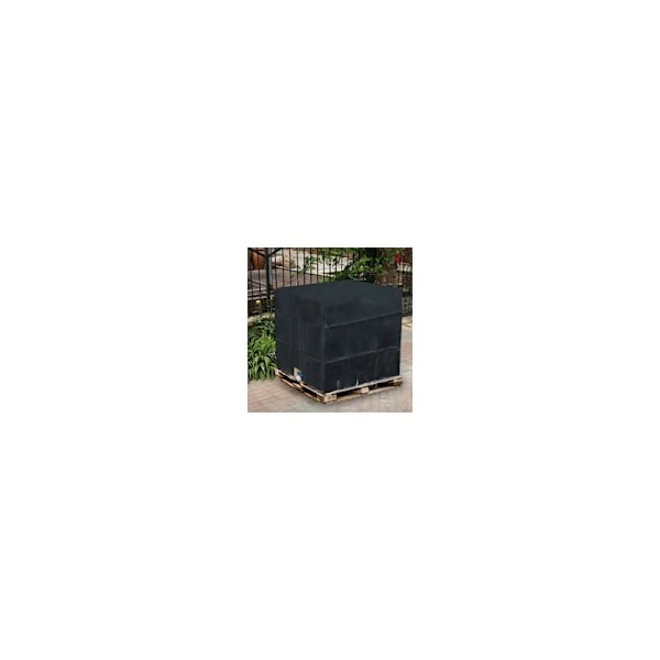 Vattentanksskydd, IBC-tanksskydd för 1000L tank, vattentankbehållare skyddande lock, dammtät anti-UV regnsäker, 120x100x116cm (svart)，Starlight