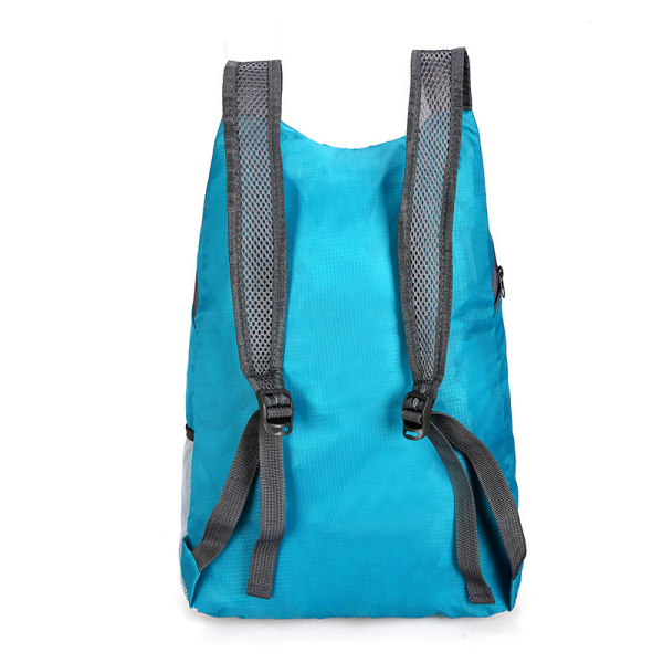 Sammenfoldelig rygsæk - blå