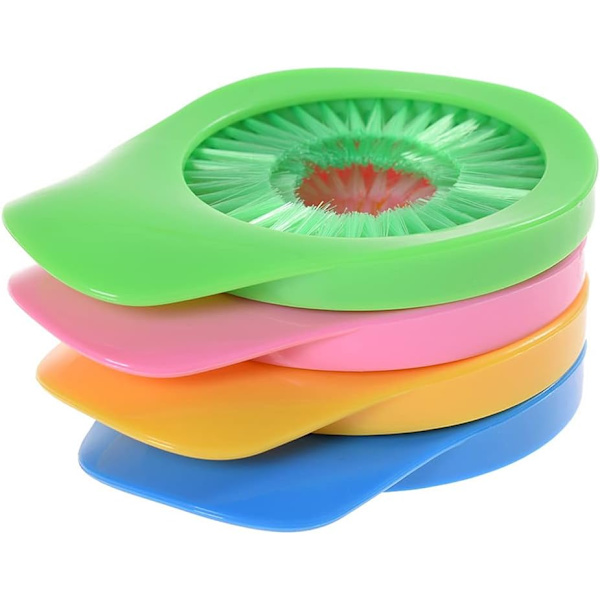1 Pack Majsrengöringsborste Grönsakstvätt Plast Grönsak Frukt Silke Remover