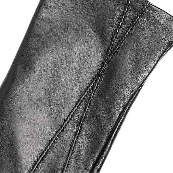Læderhandsker Vinter Varme Sorte Handsker S 23*8.5CM