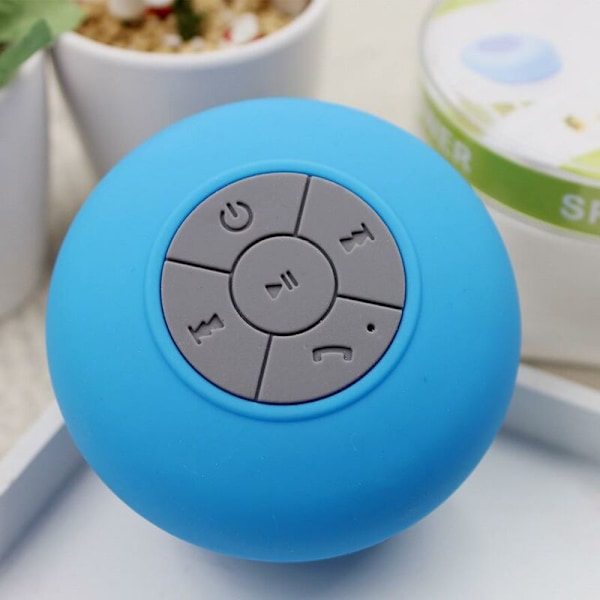 Vattentålig Bluetooth 3.0 Duschhögtalare, Bärbar Handsfree Högtalartelefon