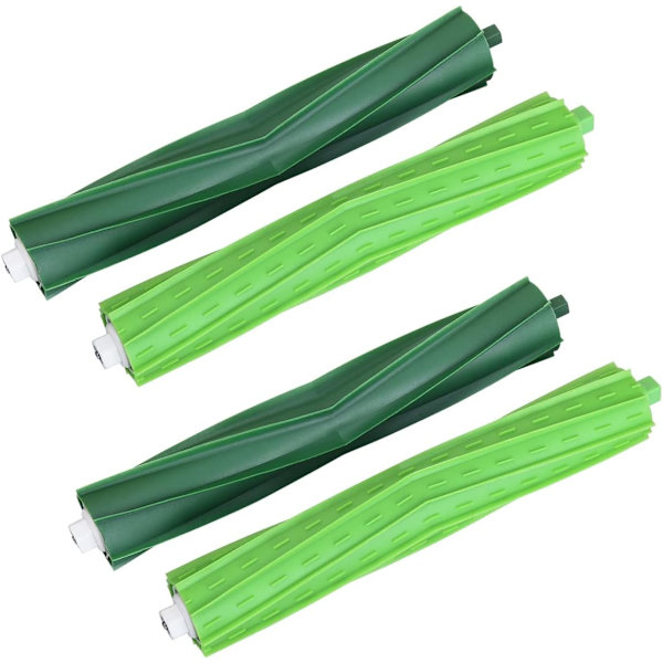 Børstetilbehør for i7+E5 E6 I3 støvsuger, reservedeler børste kassett for i7 med 4 gummibørster 18,6 cm
