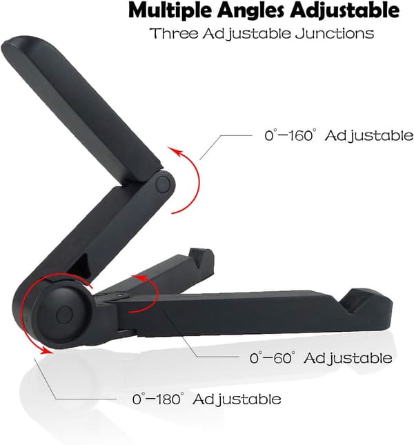 Justerbar ventileret tablettholder