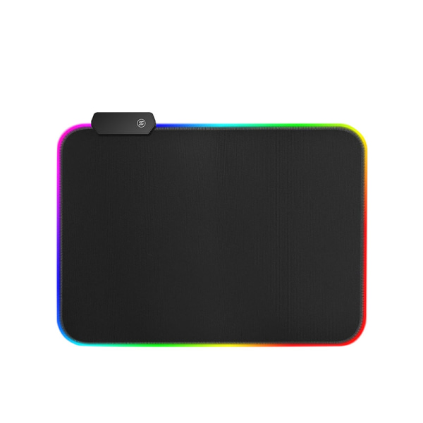 Musemåtte, Gaming - RGB-belysning - 350*250mm Sort