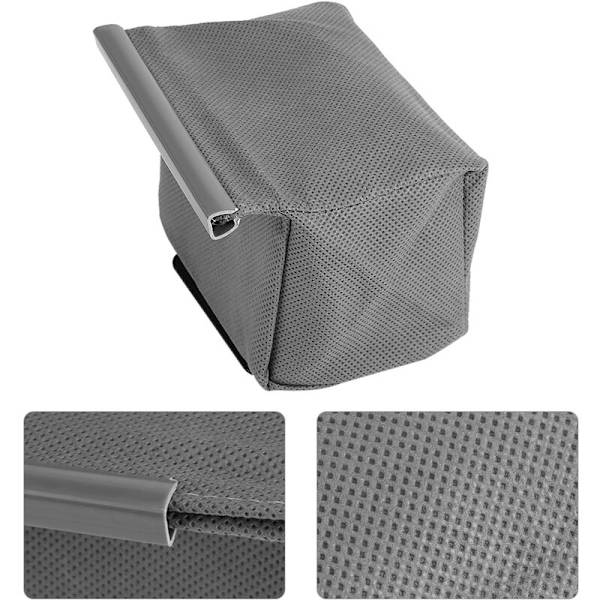 10 st universella återanvändbara dammsugarpåsar i non-woven-tyg, ersättning för luftfilter