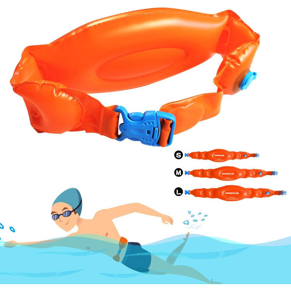 Uimavyö lapsille ja aikuisille, kannettava puhallettava uimaharjoitus Ai