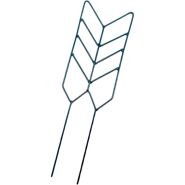 Innendørs plante espalier for potteplanter, hagespalier for klatreplanter, 12 tommers metallstøtte, hagespalier for klatreplanter
