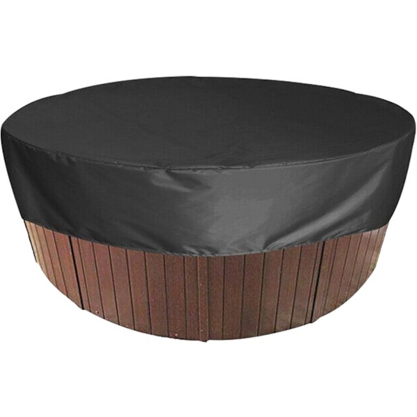 Runt Poolskydd Solskydd, Vattentätt och Väderbeständigt Skydd för Spa, för Utomhus Spa Badkar, 200 * 30cm