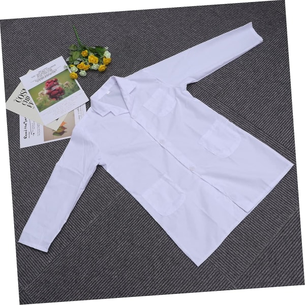 1 stk Kids Coat Scientist Girls Lab Coat Chemistry Lab Coat Toddler