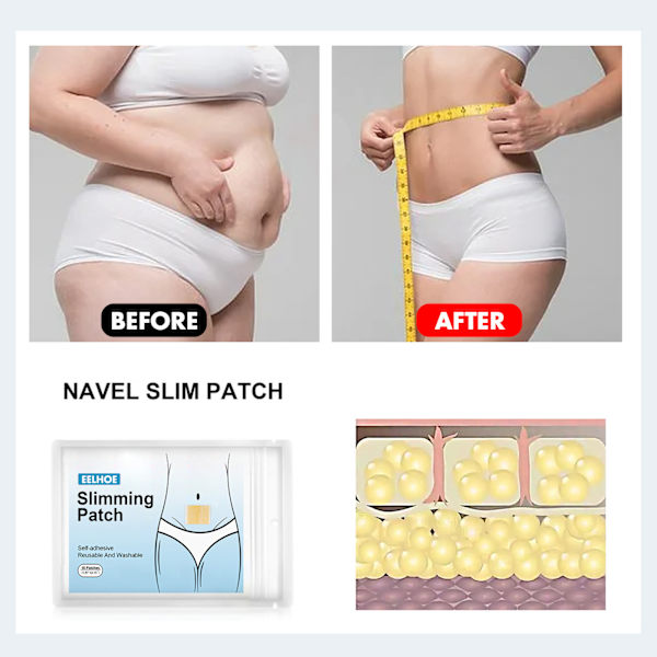 Kiinteyttävä ja muotoileva laastari Slim Body Wrap. Muokattu täysin luonnollinen selluliittia ehkäisevä ratkaisu (10 tablettia)