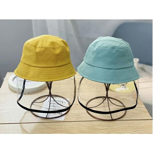 Børne ansigtsbeskyttelse Støvsikker fisker solhat Ansigt beskyttende cover Bucket Cap