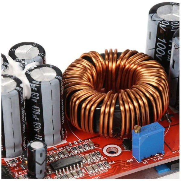 1200W 20A DC-omvandlare Boost Step-up Strömförsörjningsmodul för bil 8-60V till 12-83V