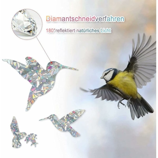 Fugleklistremerke Fuglekollisjon Antikollisjonsvindusklistremerker Glassdør Prot