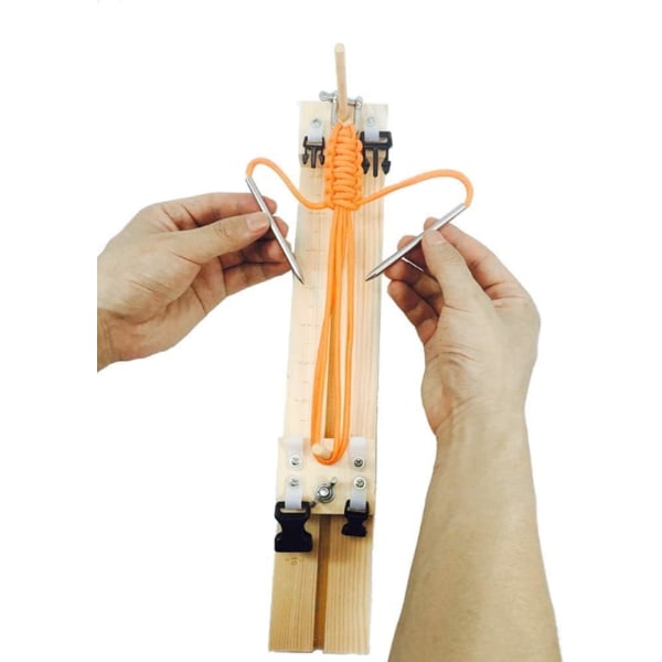 Jig Armband Armband Maker DIY Craft Tool för fallskärm sladd fläta Weavin