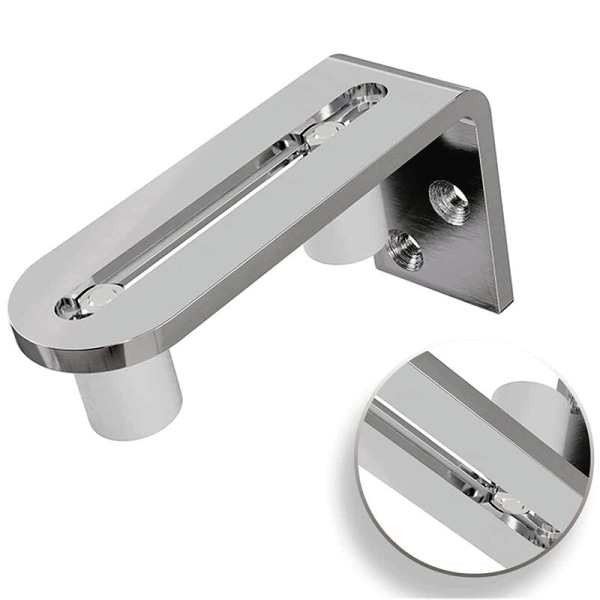 Justerbar skydedørsguide Metal vægmonteret dørguide Guide Ladeport Guide Rollers