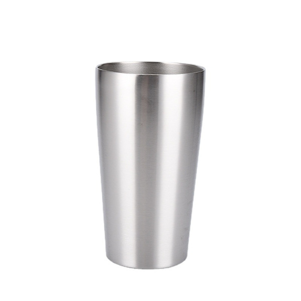 Real Deal Steel - Isolerte ølglass - Rustfrie stålpintglass, G