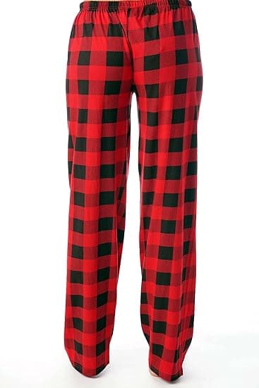Damsoffa Pyjamasbyxor Sovkläder Buffalo Plaid Pyjamas XL
