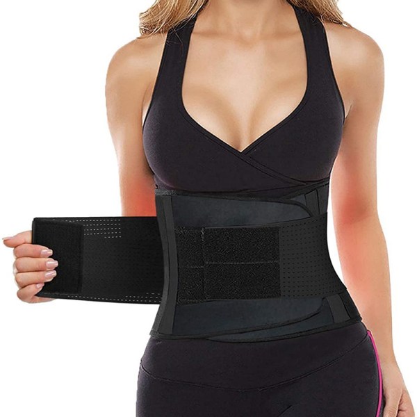 Naisten ja miesten waist trainer - selkätukinauha ja vatsanhallintavartalo