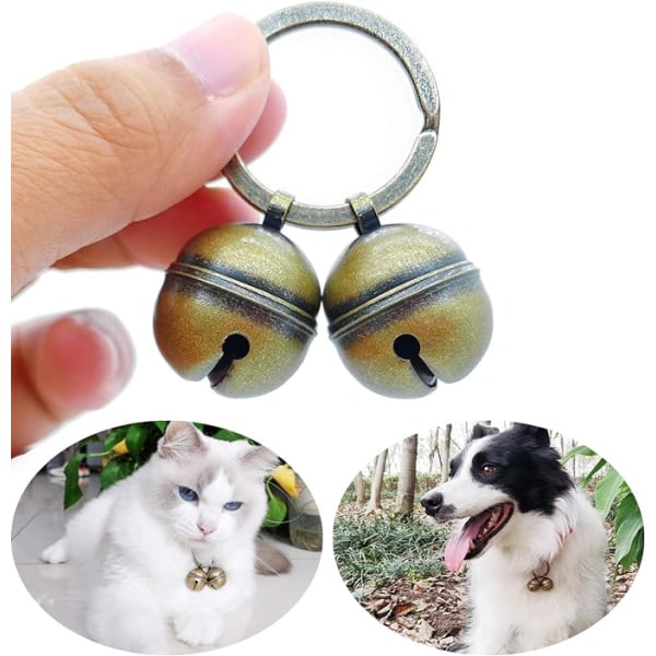 Dog Collar Bell - Cat Bells for Collar Loud, Save Birds and Wildl