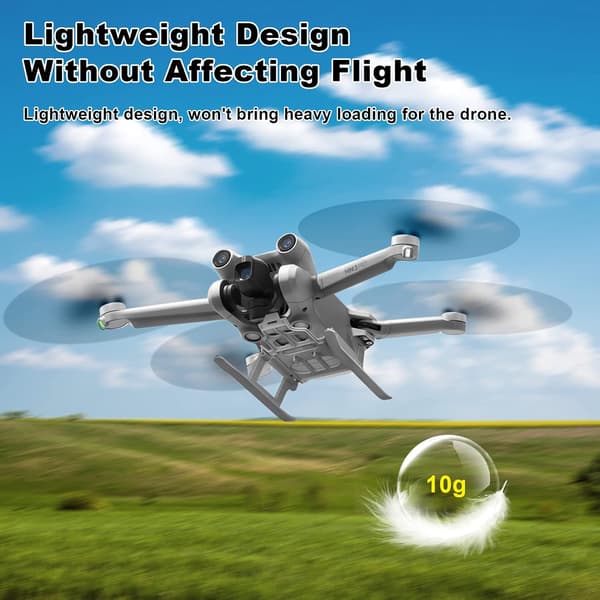 Foldbart landingsudstyr til DJI Mini 3 Pro, landingsudstyrsløftere til Mini 3