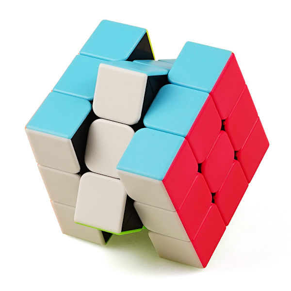 Rubikin kuutio 3x3 - ei tarroja Rubikin kuution pulmapeli 5.5*5.5*5.5cm