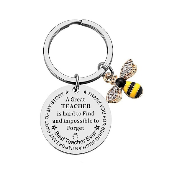 Gifts Keychain Presents Teacher Keychain Women Mom Dad Unique Birthday (4pcs)