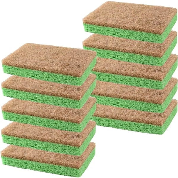 Natural Scrub Sponge Eco Freindly kasvipohjaiset puhdistussienet Bi
