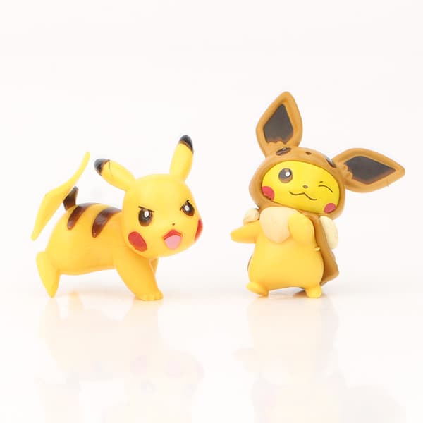 8 stk. Pikachu-figurer (2-4CM)