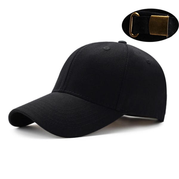 Baseballkasket Golf Dad Hat sort voksen justerbar